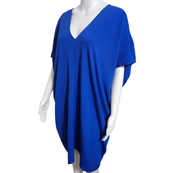 HATCH Maternity THE SLOUCH Dress Cobalt Blue OS - Picture 5 of 10